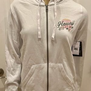 Womens Volcom Special Edition Hawaii Zip-up Hoodie. New. Size Medium